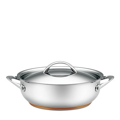 SAUTEUSE W/LID 28CM, ESSTEELE PER VITA