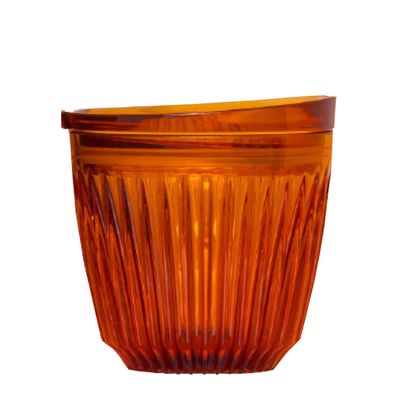 CUP & LID AMBER 6OZ, HUSKEE RENEW