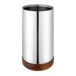 WINE COOLER DBL WALL SS/TIMBER, AVANTI