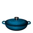 CASSEROLE RND SHALLOW BLUE 27CM/3.3LT MW