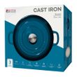 CASSEROLE RND SHALLOW BLUE 27CM/3.3LT MW