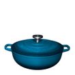 CASSEROLE RND BLUE 26CM/4LT MW