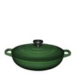 CASSEROLE RND SHALLOW GREEN 27CM/3.3LT MW