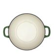 CASSEROLE RND SHALLOW GREEN 27CM/3.3LT MW