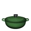 CASSEROLE RND GREEN 26CM/4LT MW
