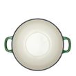CASSEROLE RND GREEN 26CM/4LT MW