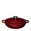 CASSEROLE RND SHALLOW MERLOT 27CM/3.3LT MW