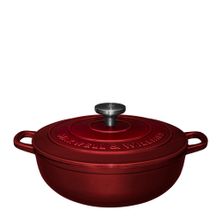 CASSEROLE RND MERLOT 26CM/4LT MW