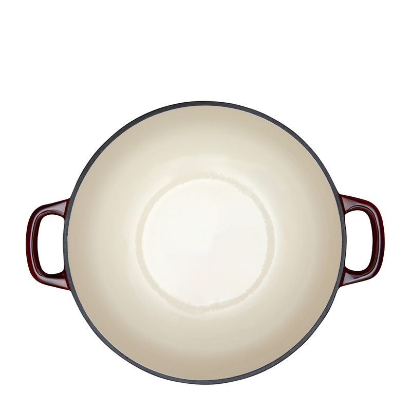 CASSEROLE RND MERLOT 26CM/4LT MW