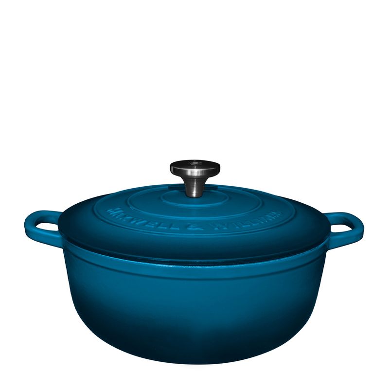 CASSEROLE RND BLUE 28CM/6.2LT MW