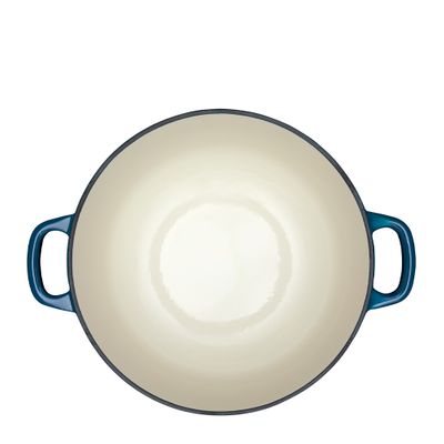 CASSEROLE RND BLUE 28CM/6.2LT MW