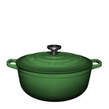 CASSEROLE RND GREEN 28CM/6.2LT MW