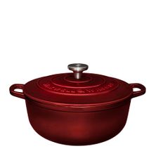 CASSEROLE RND MERLOT 28CM/6.2LT MW