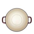 CASSEROLE RND MERLOT 28CM/6.2LT MW