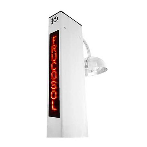GLASS FROSTER/COOLER W/ DISPLAY, FRUCOSOL