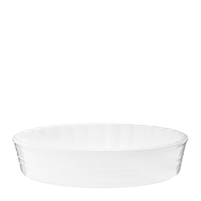 QUICHE DISH WHITE 25X5.5CM, SIGNATURE