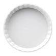 QUICHE DISH WHITE 25X5.5CM, SIGNATURE