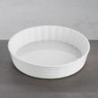 QUICHE DISH WHITE 25X5.5CM, SIGNATURE