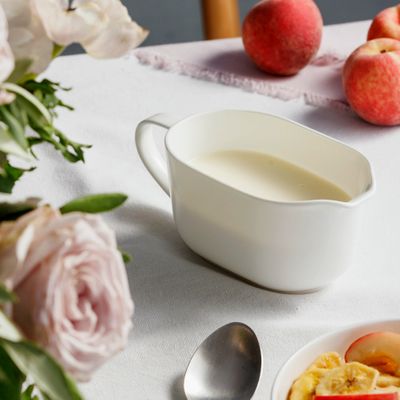 GRAVY JUG 450ML WHITE, ECOLOGY