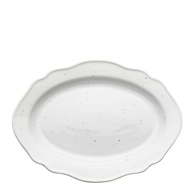 PLATTER SERVING OVAL BIRCH 35X26CM, EVE