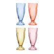 MILKSHAKE GLASS MIXED SET-4, PORTO