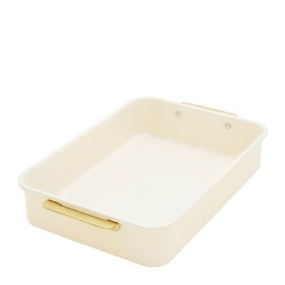 BAKING TRAY 30X25X6.5CM SAGE, GREENPAN