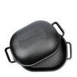 BREAD BAKING PAN CAST IRON/ENAMEL 39X26CM