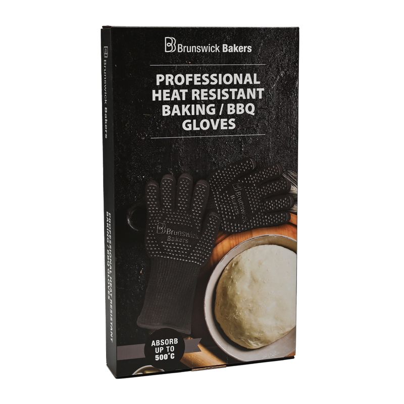 OVEN MITT LARGE BLK, BRUNSWICK BAKERS