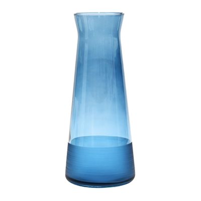 CARAFE GLASS BLUE 1.2LT, MATTE