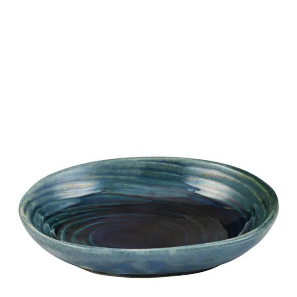 CONDIMENT DISH NAVY 8X10CM, MOLLUSC