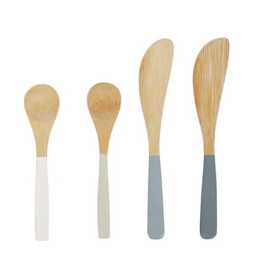 SPREADER/SPOON SET-4 BLUES, BALA
