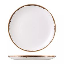 PLATE ROUND COUPE NATURAL 217MM, HARVEST
