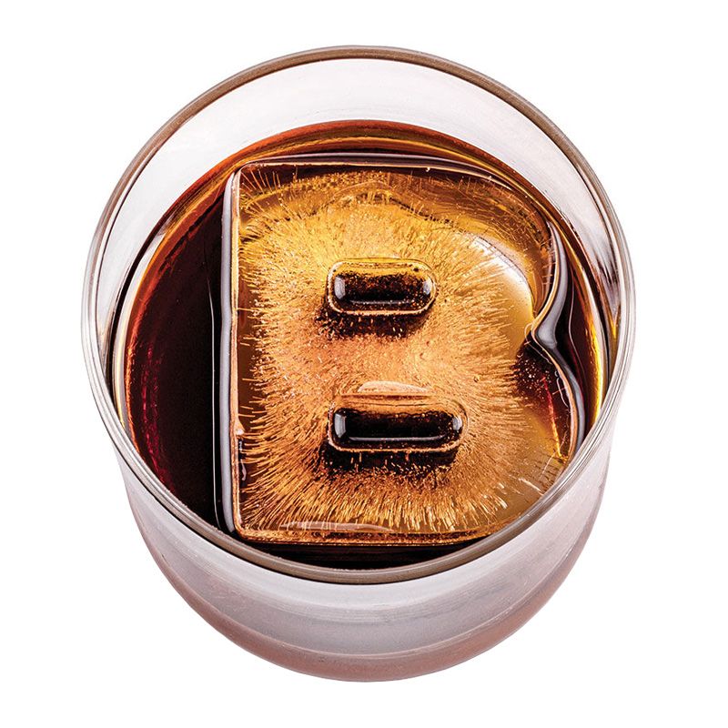 ICE MOULD LETTER B, DRINKS PLINKS
