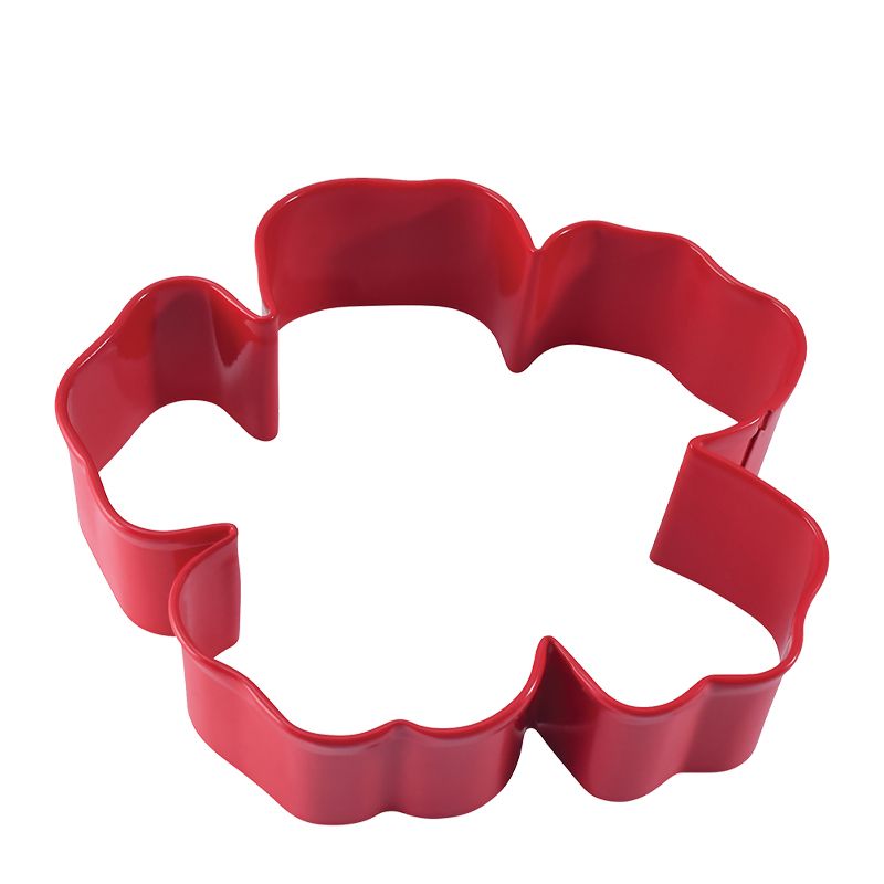 CUTTER COOKIE HIBISCUS 9CM RED, R&M