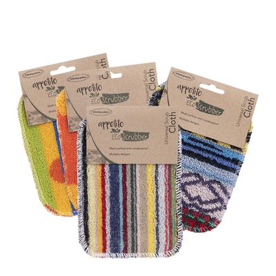 SCRUB MULTI COLOUR 12X16.5CM, ECO SCRUBBER