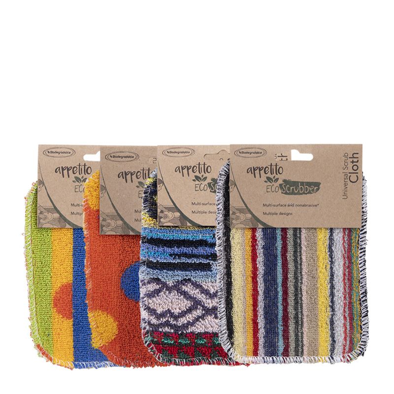 SCRUB MULTI COLOUR 12X16.5CM, ECO SCRUBBER