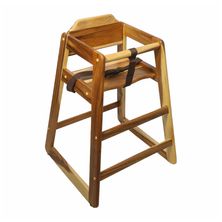 HIGH CHAIR WOODEN ACACIA