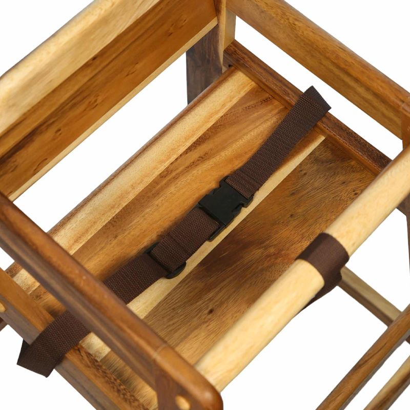 HIGH CHAIR WOODEN ACACIA