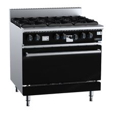 OVEN GAS 6 BURNER, B+S VERRO