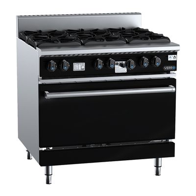 OVEN GAS 6 BURNER, B+S VERRO