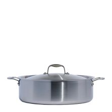 RONDEAU W LID 10QT S/S SHALLOW MADE IN