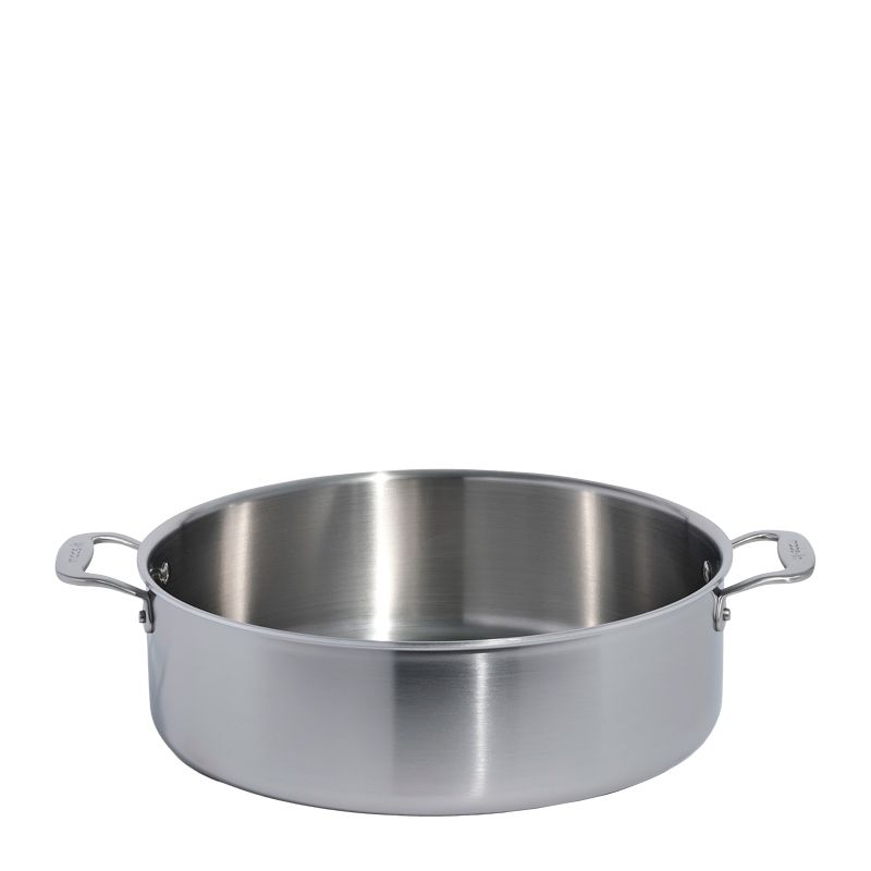 RONDEAU W LID 10QT S/S SHALLOW MADE IN