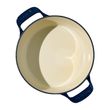DUTCH OVEN RND 5.5QT ENAMELED C/IRON BLUE MADE IN