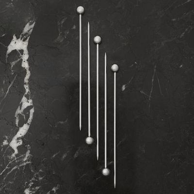 BAR PICK S/STEEL SET-5 10.8CM, D&W