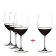 GLASS CAB/MERLOT "BUY 3 GET 4", RIEDEL VERITAS