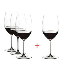 GLASS CAB/MERLOT "BUY 3 GET 4", RIEDEL VERITAS