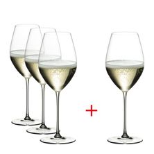 GLASS CHAMPAGNE "BUY 3 GET 4", RIEDEL VERITAS