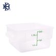 FOOD CONTAINER TRANSLUCENT POLYPROPYLENE KEN HANDS