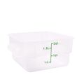 FOOD CONTAINER SQ OPAQUE 1.9L, KH