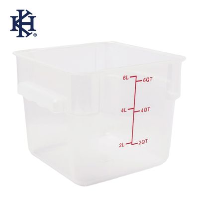 FOOD CONTAINER SQ OPAQUE 5.7L, KH